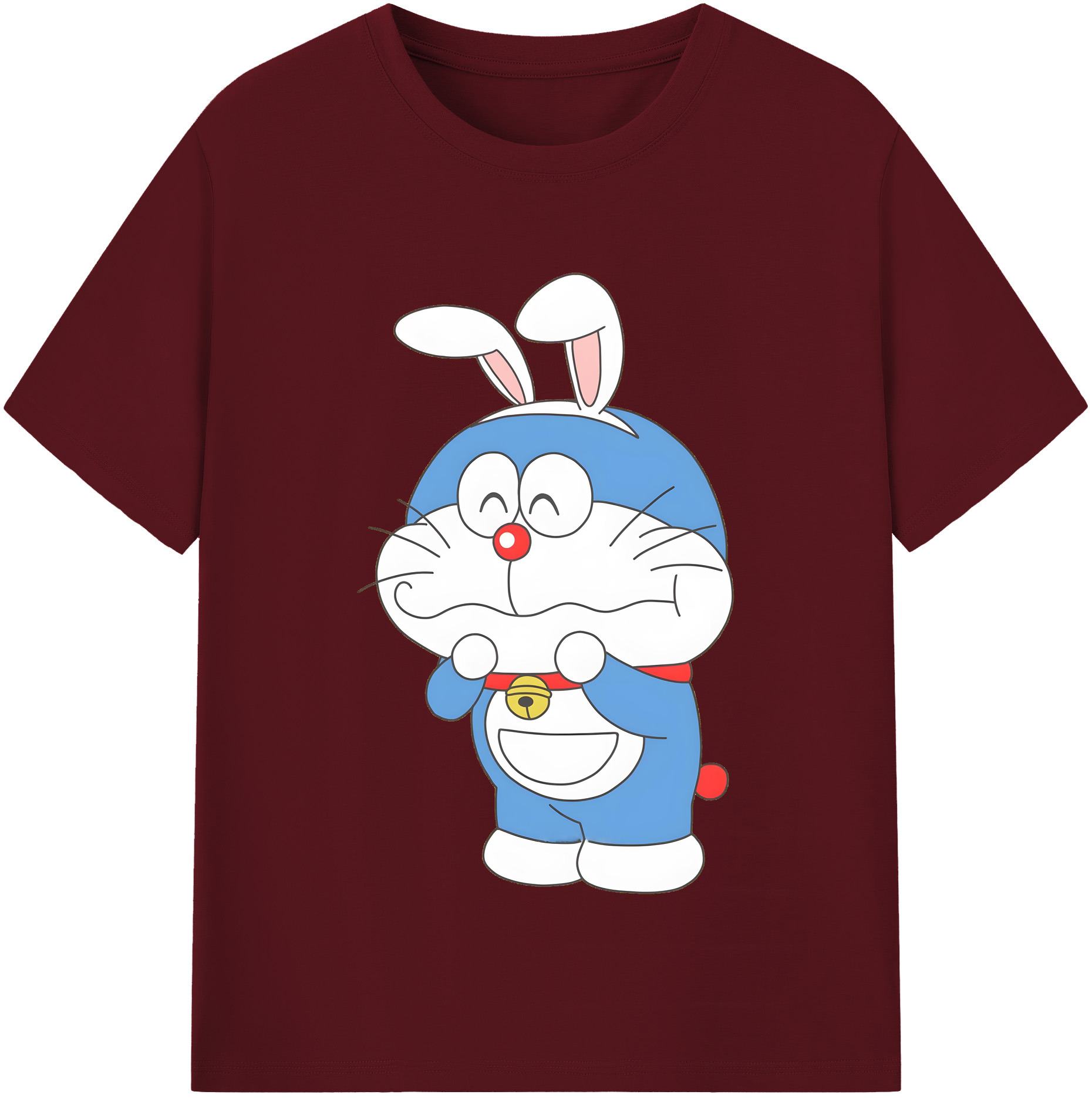 （画像用） ドラえもん Doraemon 綿100％半袖Tシャツ（フロントプリント）